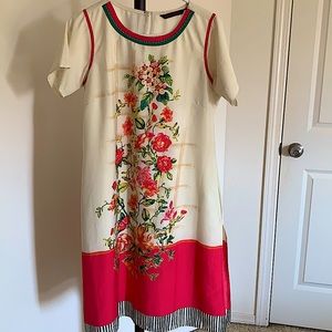 Pink kurta with legging included